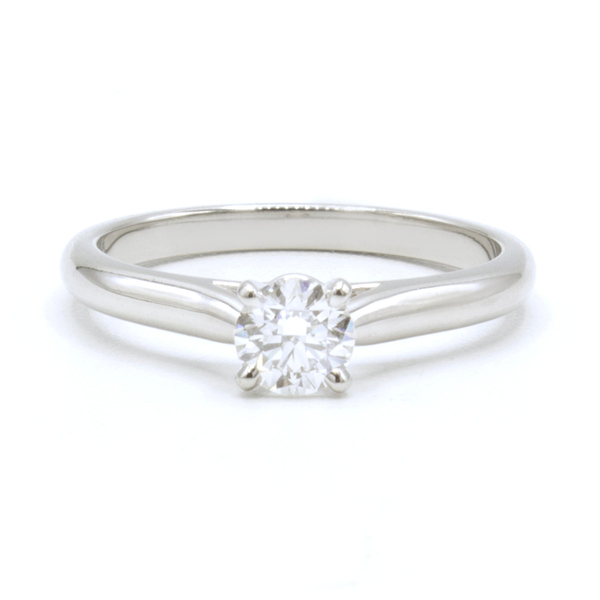 Cartier Solitaire ring 0,34ct Sz 49