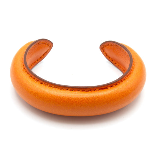 Hermès orange jonc bracelet