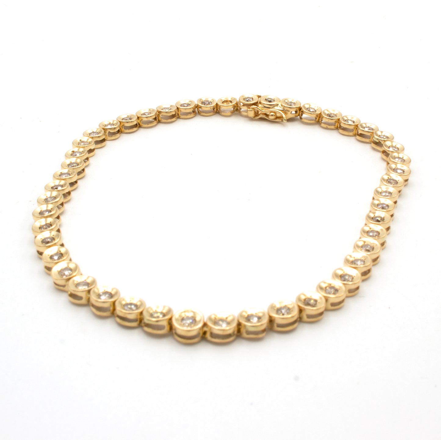 [NON SIGNÉ] Yellow gold et diamonds bracelet