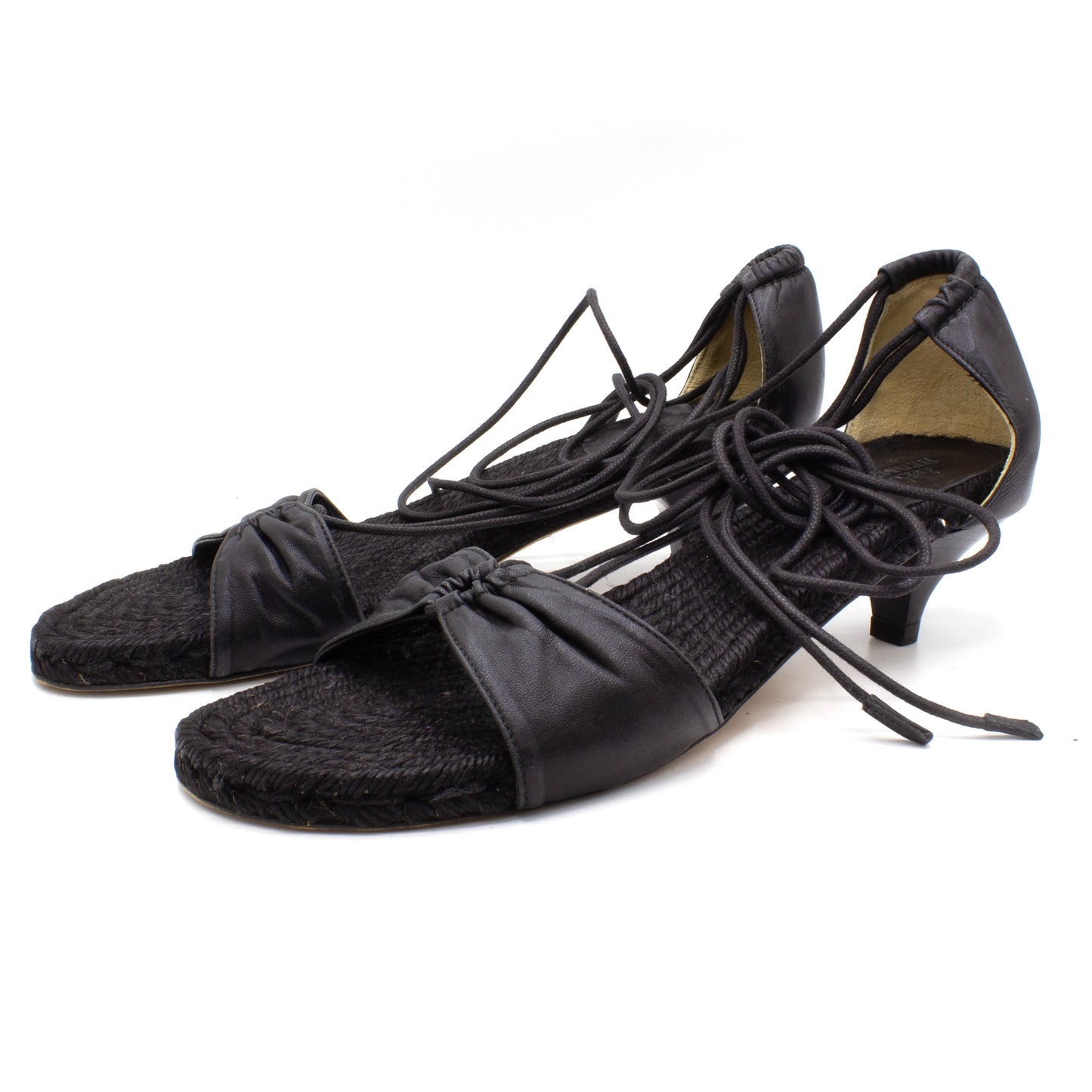 Hermès sandals corde tressée SZ 37