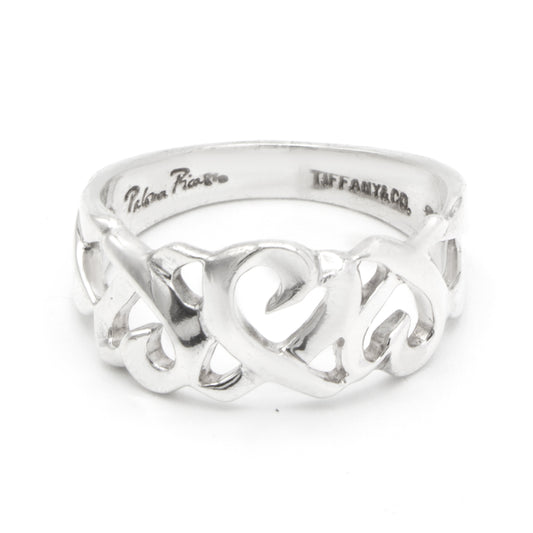 Tiffany & Co Triple rubbing heart ring