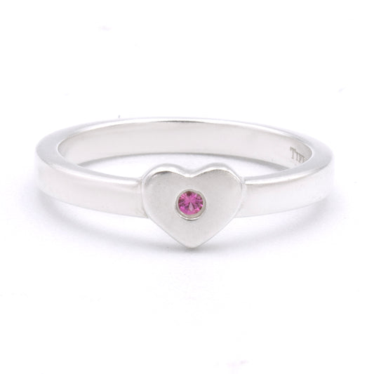 Tiffany & Co Modern Heart ruby ring SIZE 47