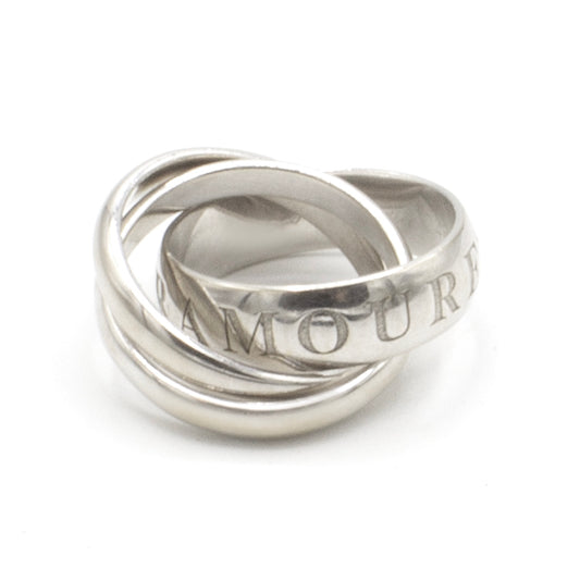 Cartier Or, Amour et Trinity ring