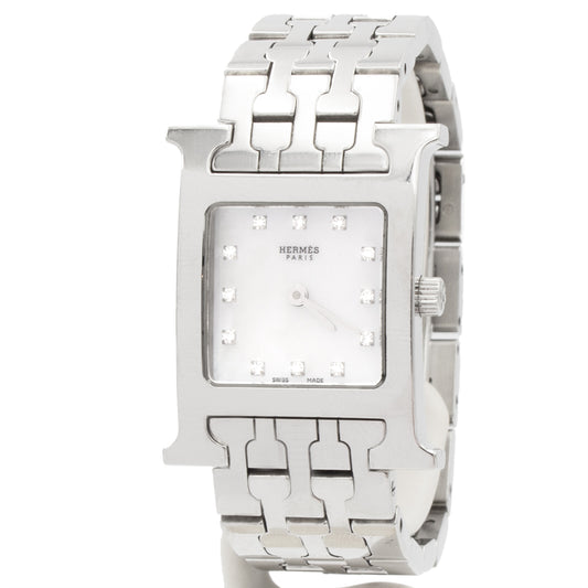 Hermès Heure H HH1.210 diamonds watch