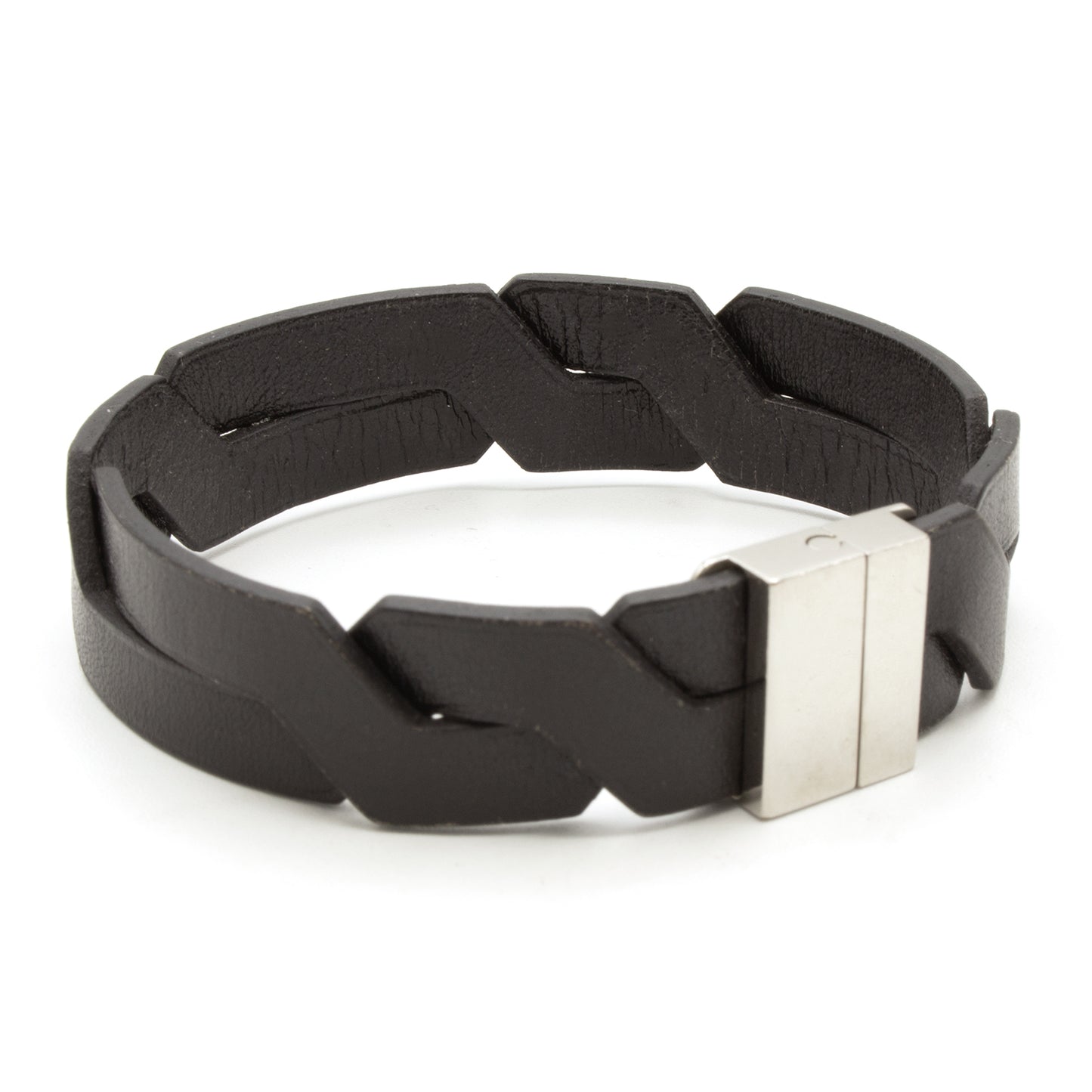 Hermès H black bracelet