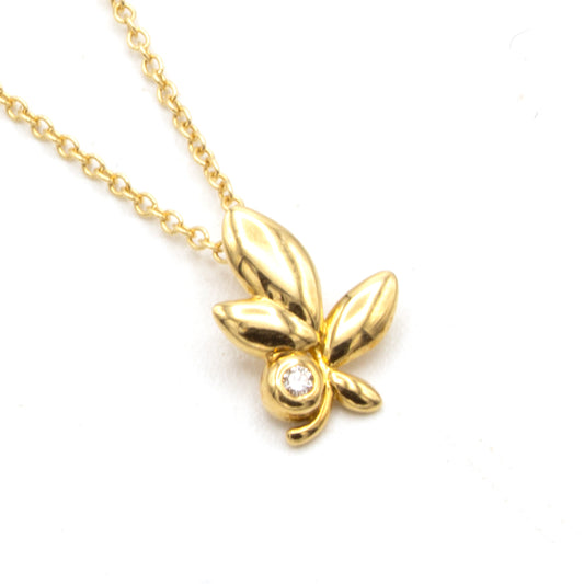 Tiffany & Co Paloma Picasso Olive Leaf necklace