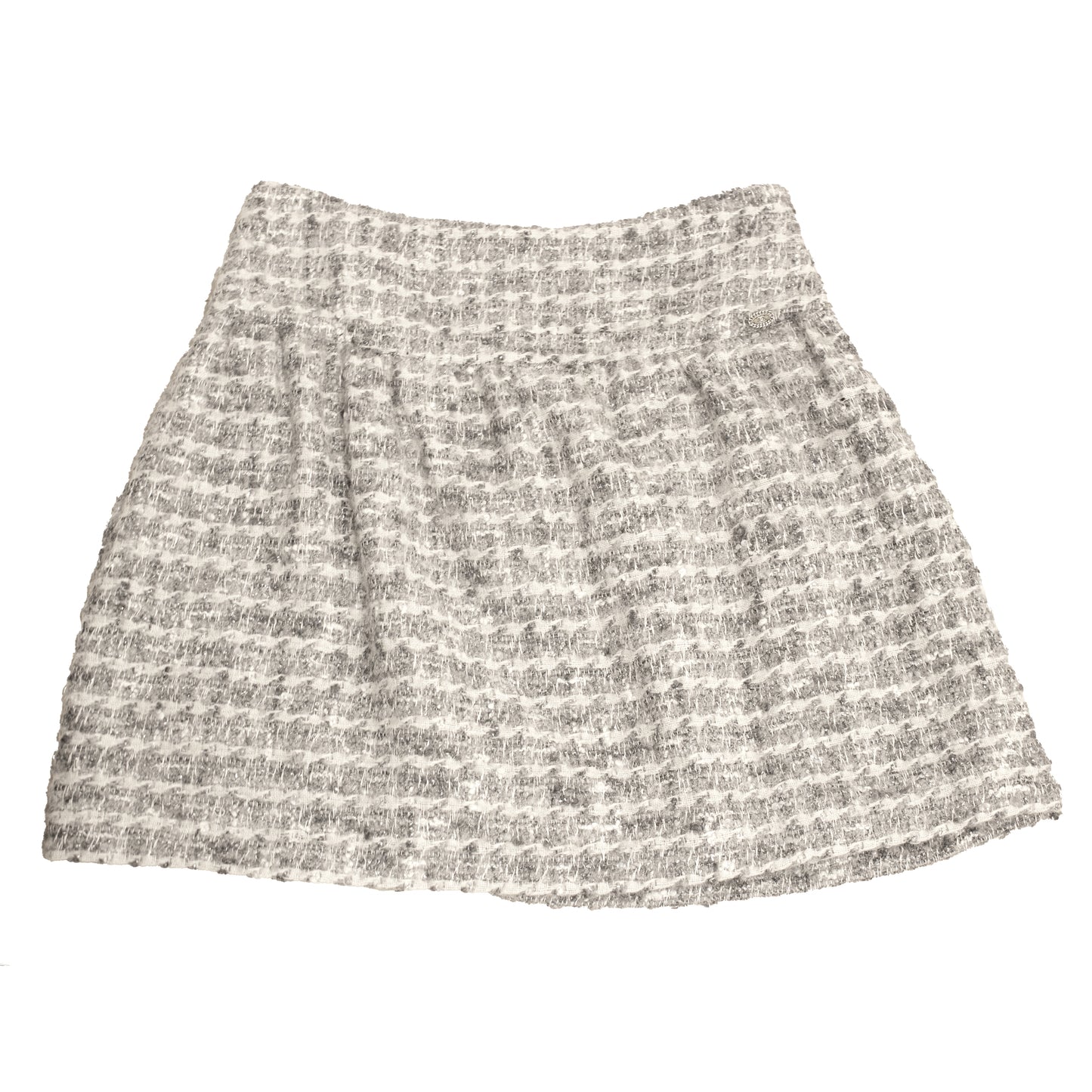 Chanel CC tweed skirt