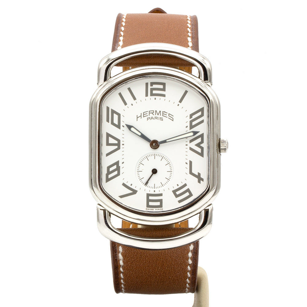 Hermès Rallye RA1.810 watch bracelet barenia