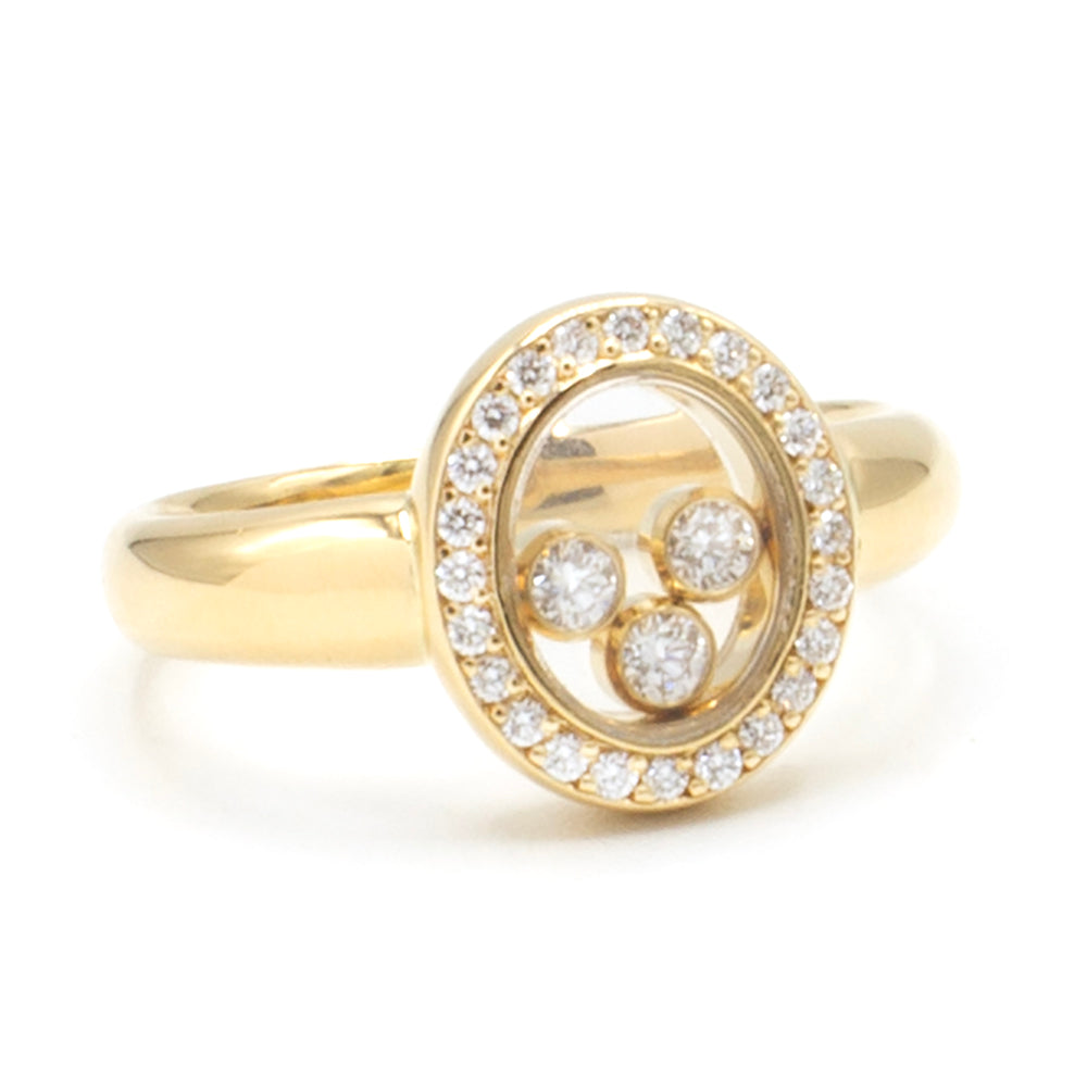 Chopard Happy Diamonds ring Sz 50
