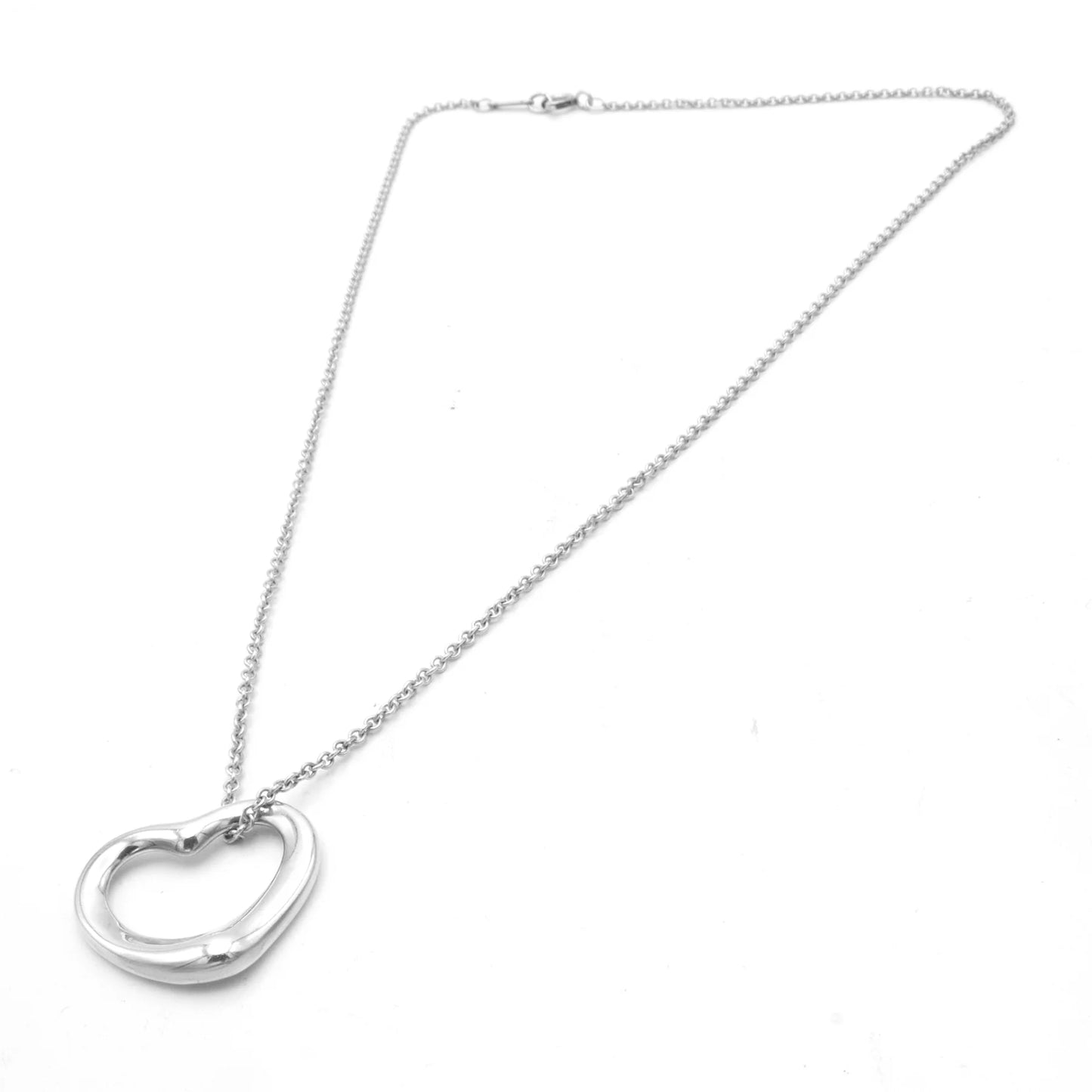 Tiffany & Co Open Heart 22mm necklace