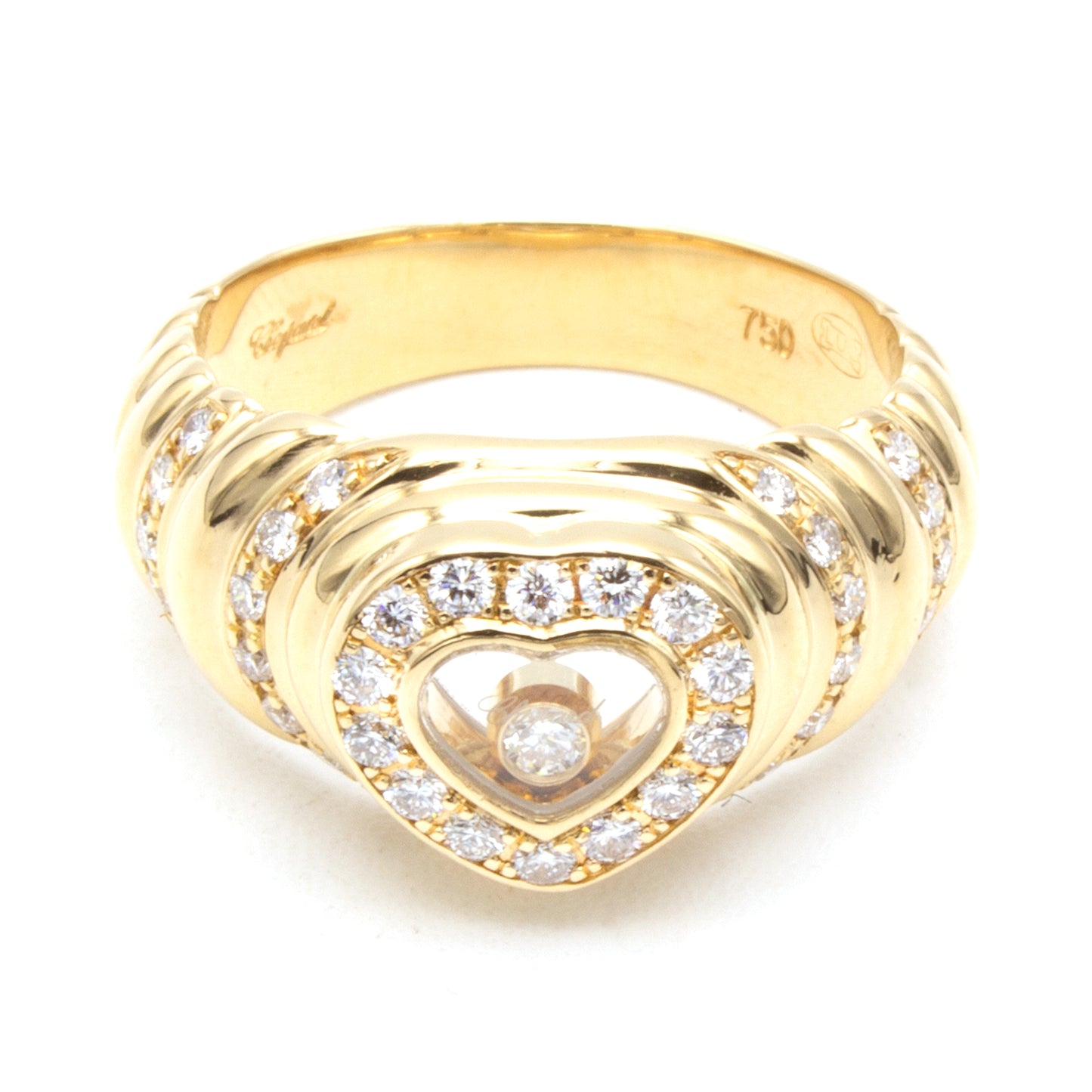 Chopard Happy Diamonds ring SIZE 53