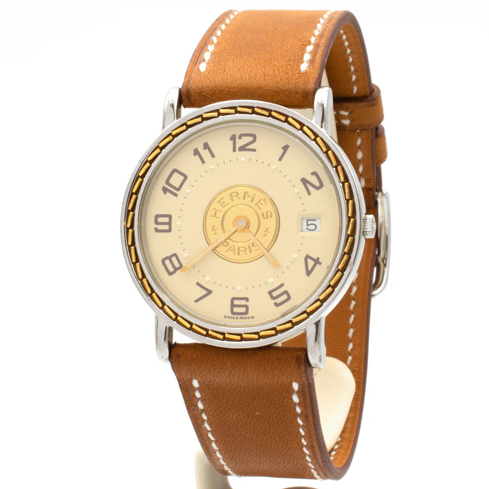 Hermès Sellier 32mm watch