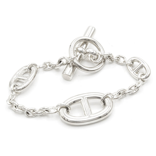 Hermès Farandole silver bracelet