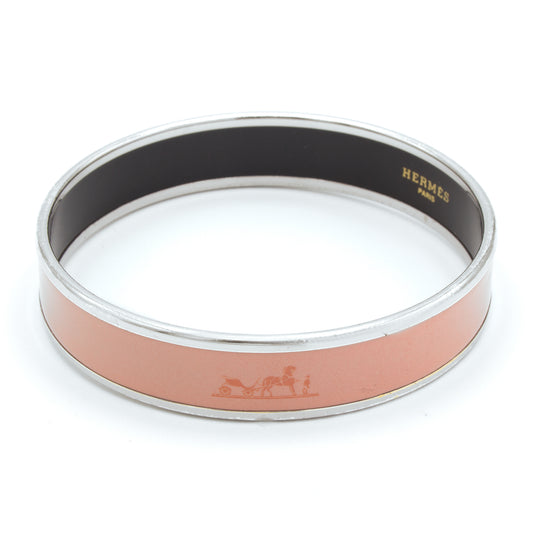 Hermès Calèche bracelet rose