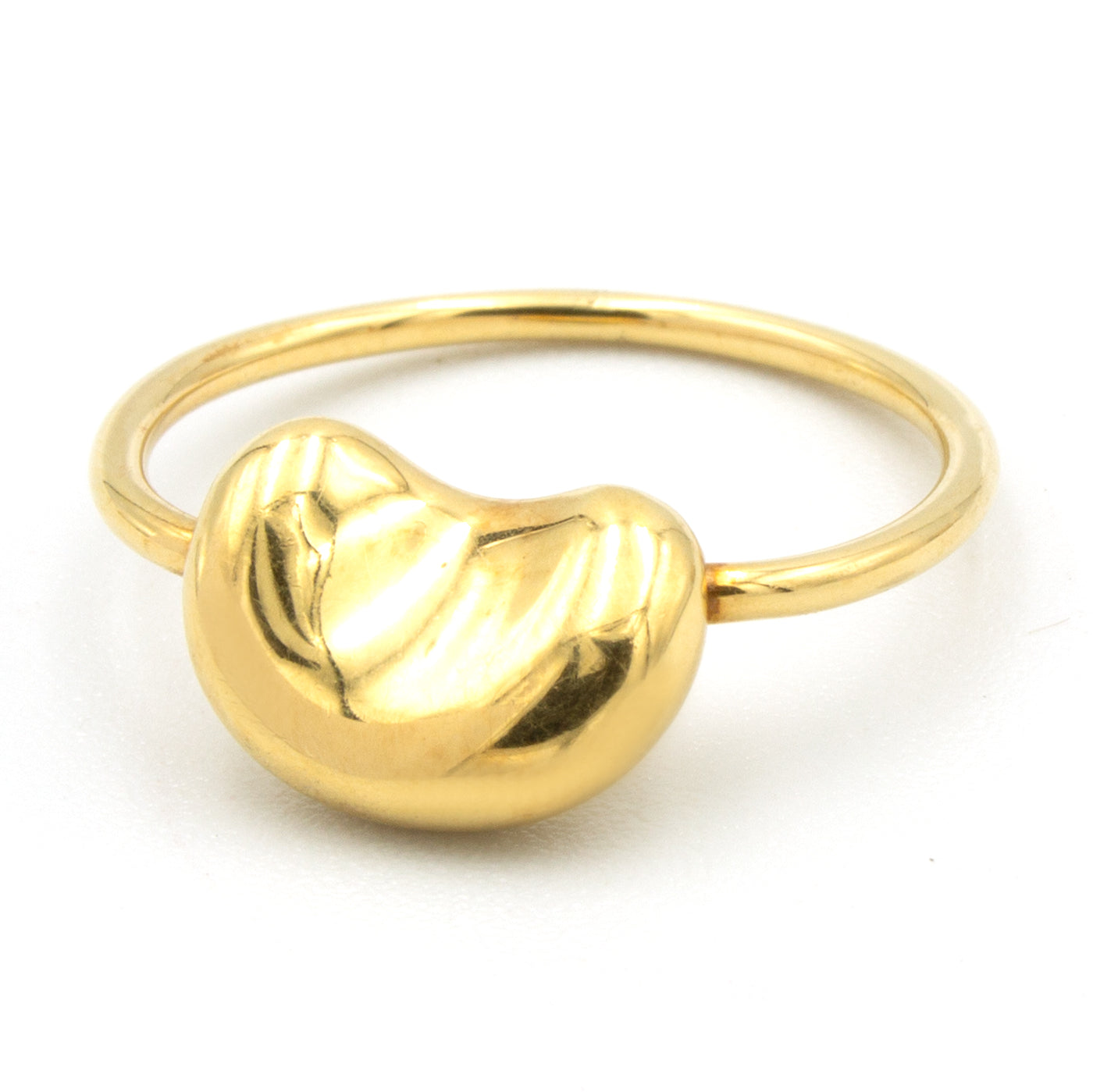 Tiffany & Co 18K Bean ring SIZE 50