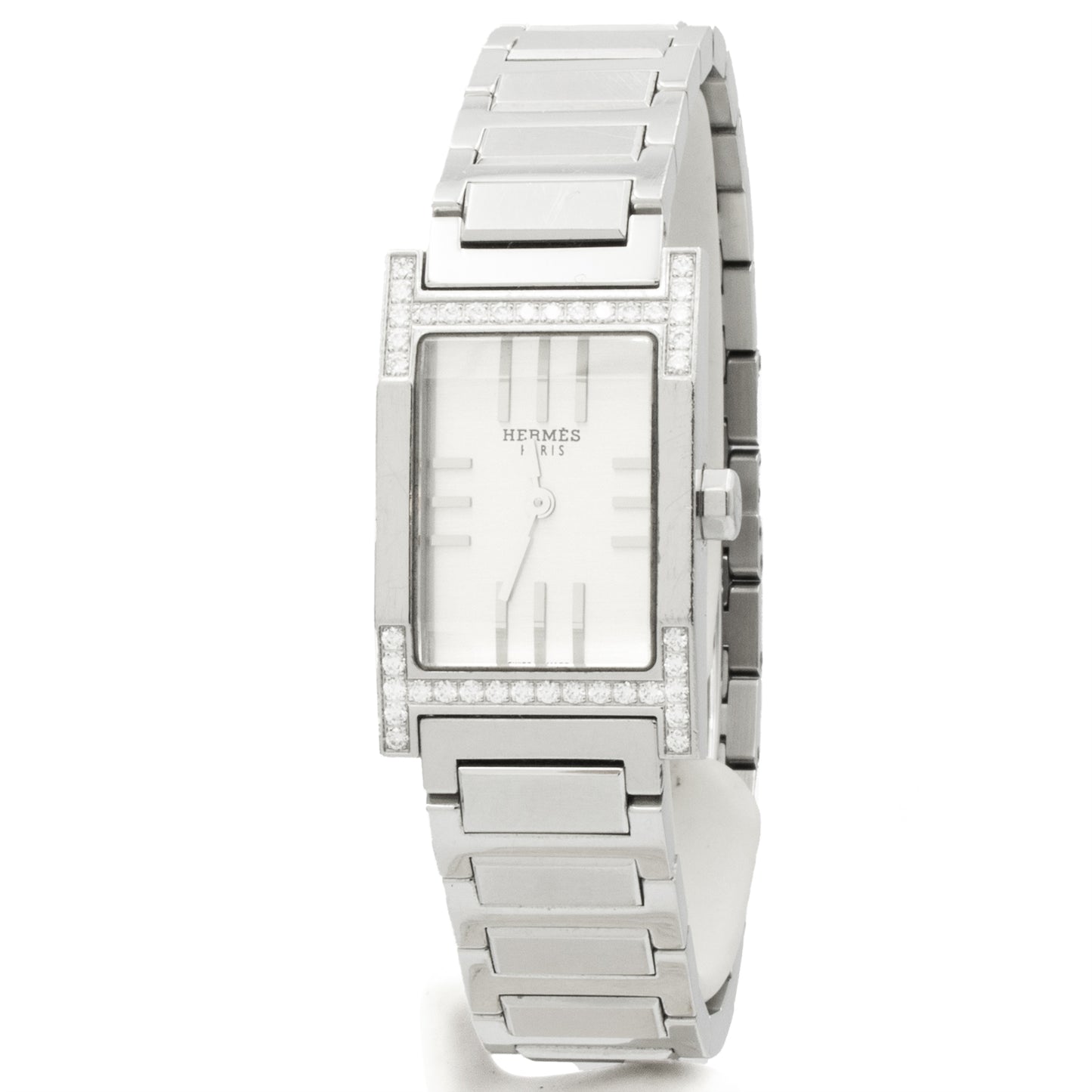 Hermès Tandem TA1.230 diamonds watch