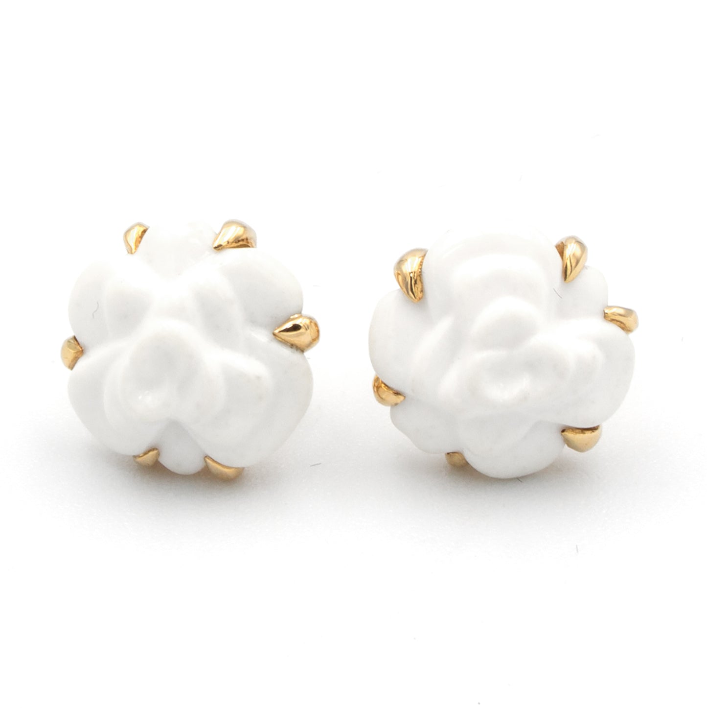 Chanel Camelia earrings