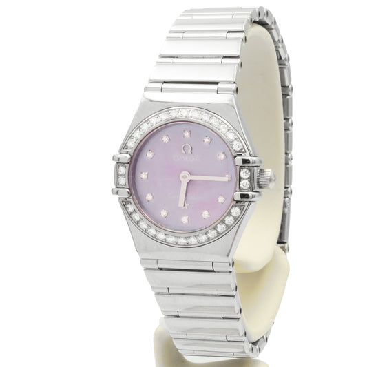 Omega Constellation diamonds limited edition watch