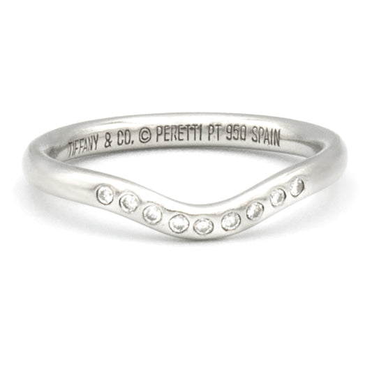 Tiffany & Co Curved wedding ring SIZE 49,5