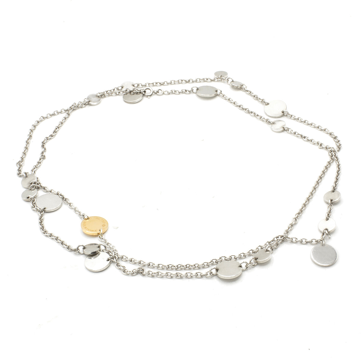 Hermès Ex-Libris 80 long necklace