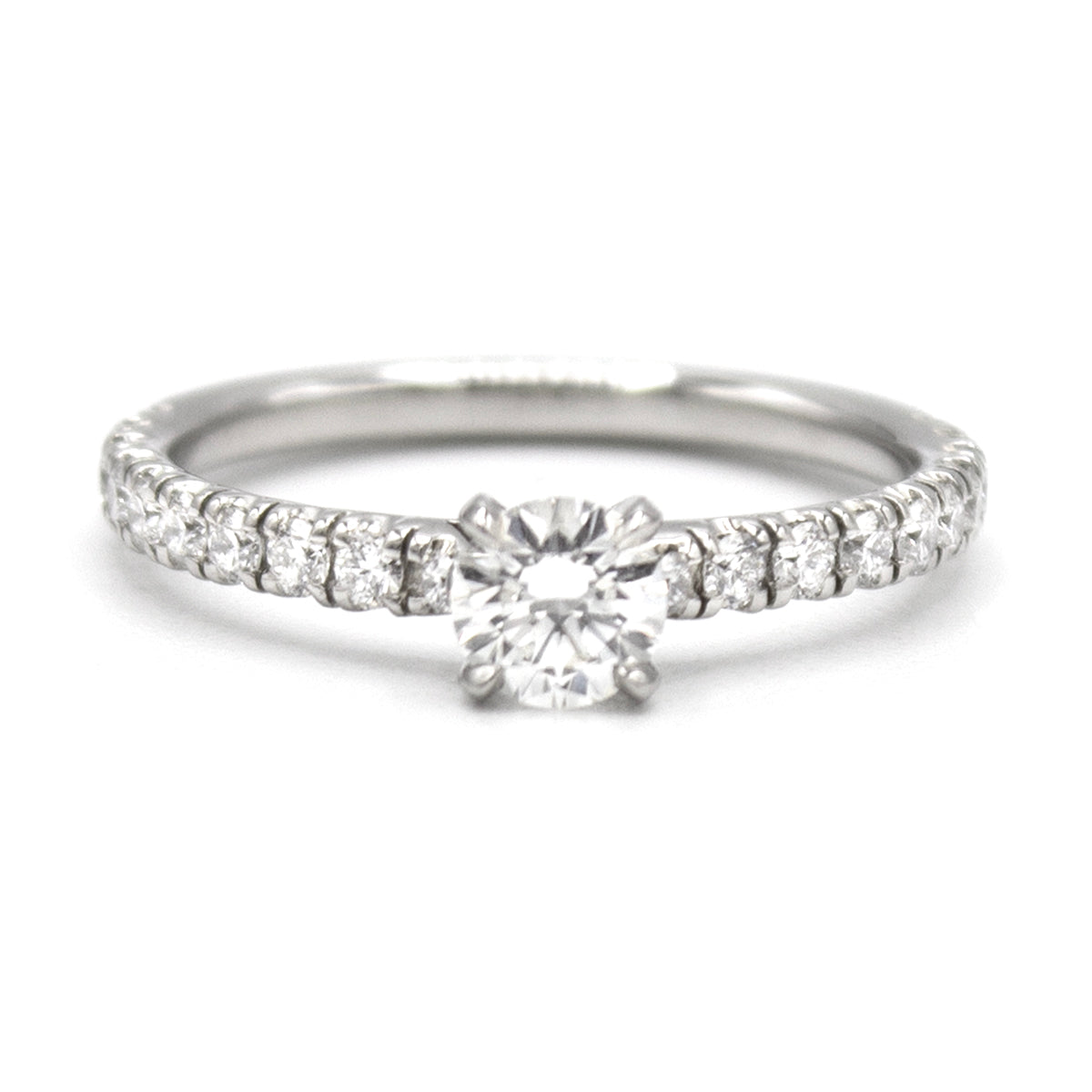 Cartier Solitaire ring 0,31ct Sz 48