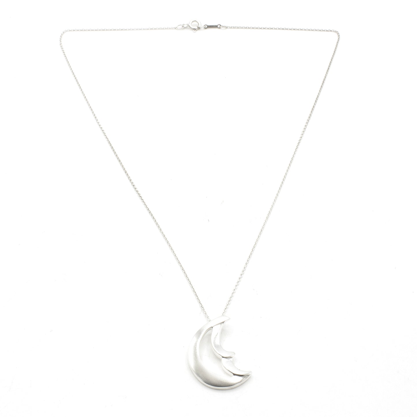 Tiffany & Co Crescent Moon necklace