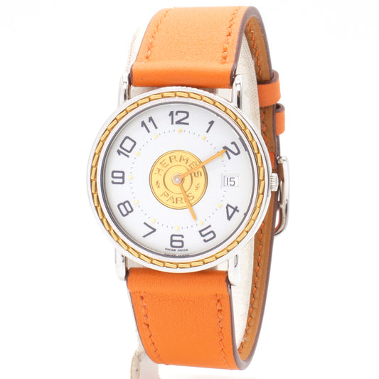 Hermès Sellier 32mm watch
