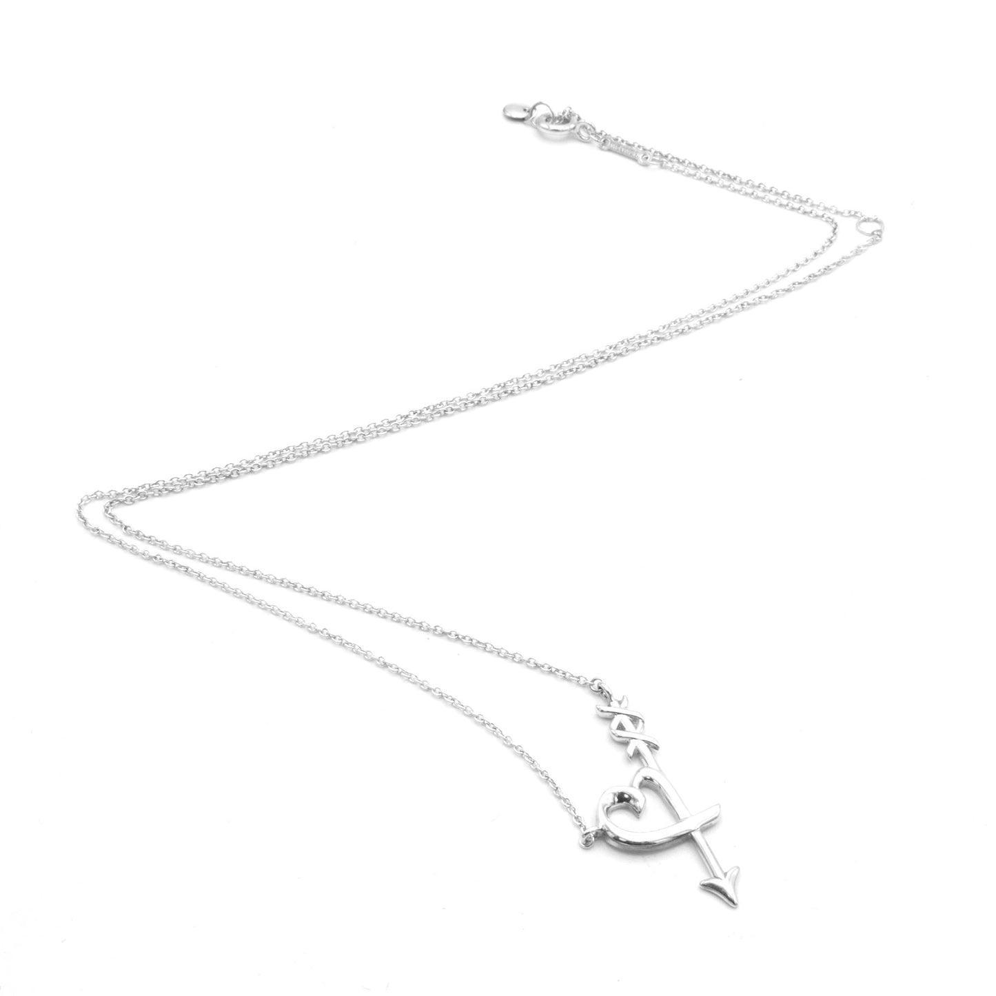 Tiffany & Co Graffiti Heart & Arrow necklace
