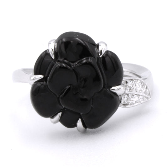 Chanel Camelia ring Size 48