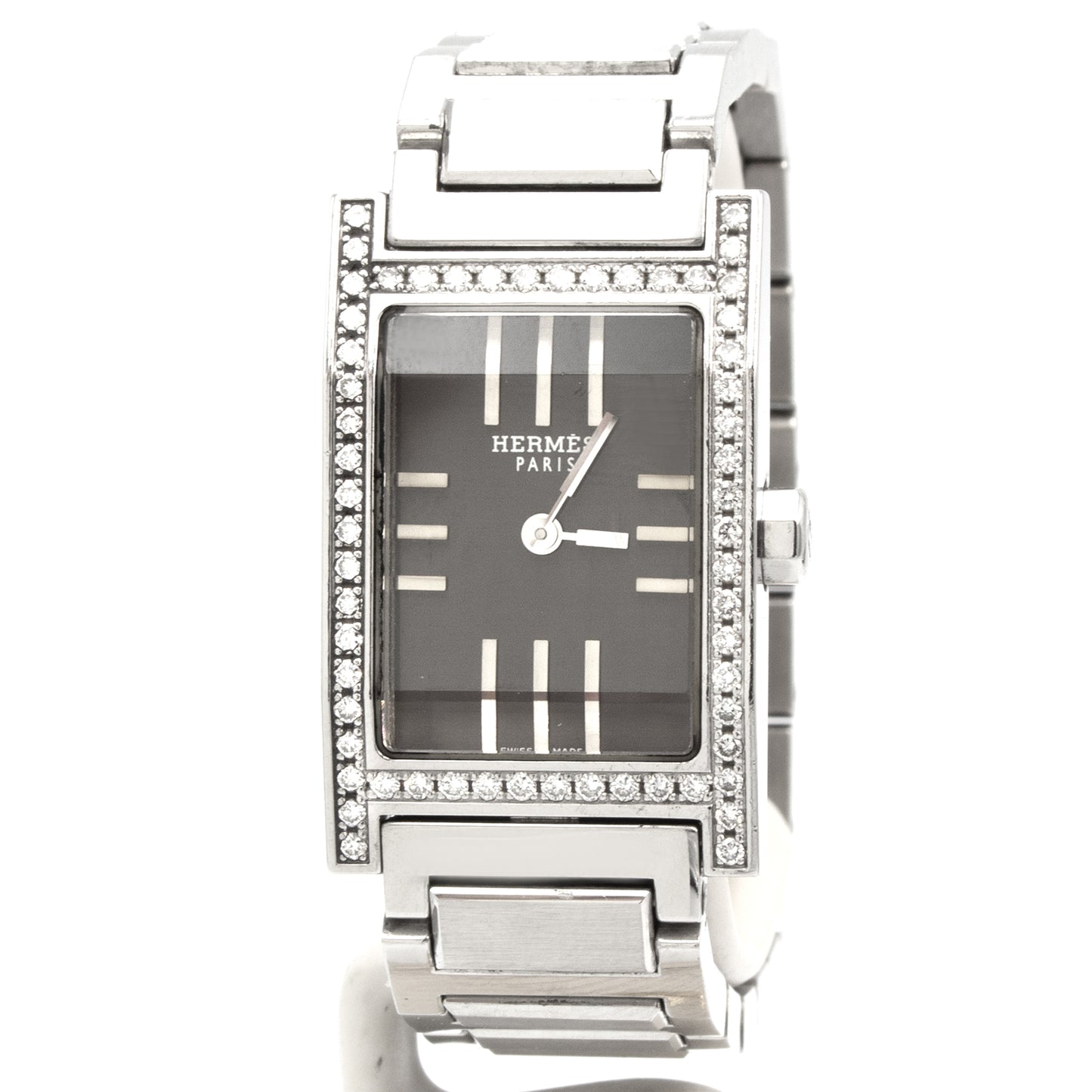 Hermès Tandem TA1.231 diamonds watch