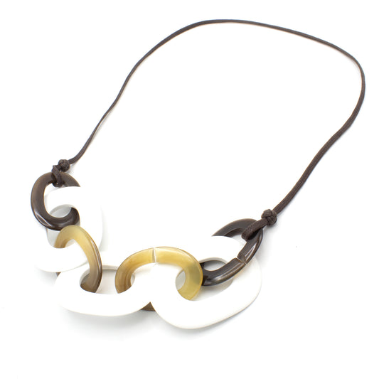 Hermès Karamba buffalo necklace