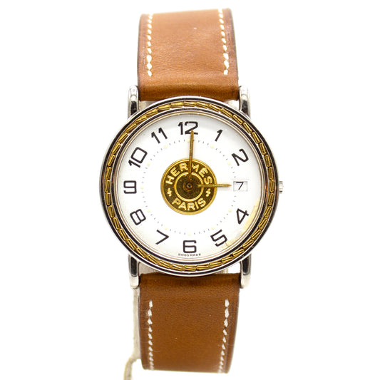 Hermès Sellier 32mm watch