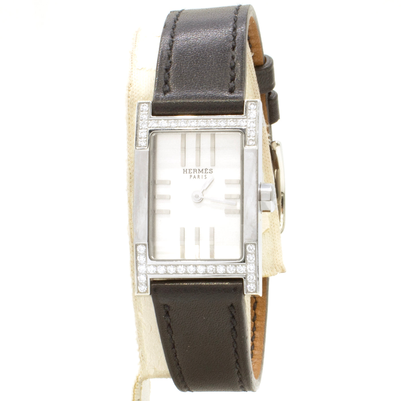 Hermès Tandem TA1.230 diamonds watch