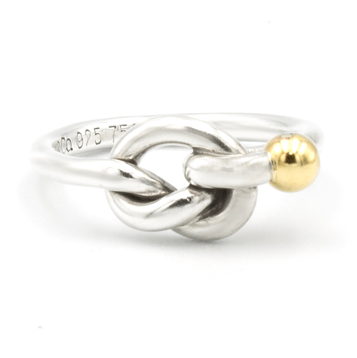 Tiffany & Co Hook & Eye ring SIZE 50