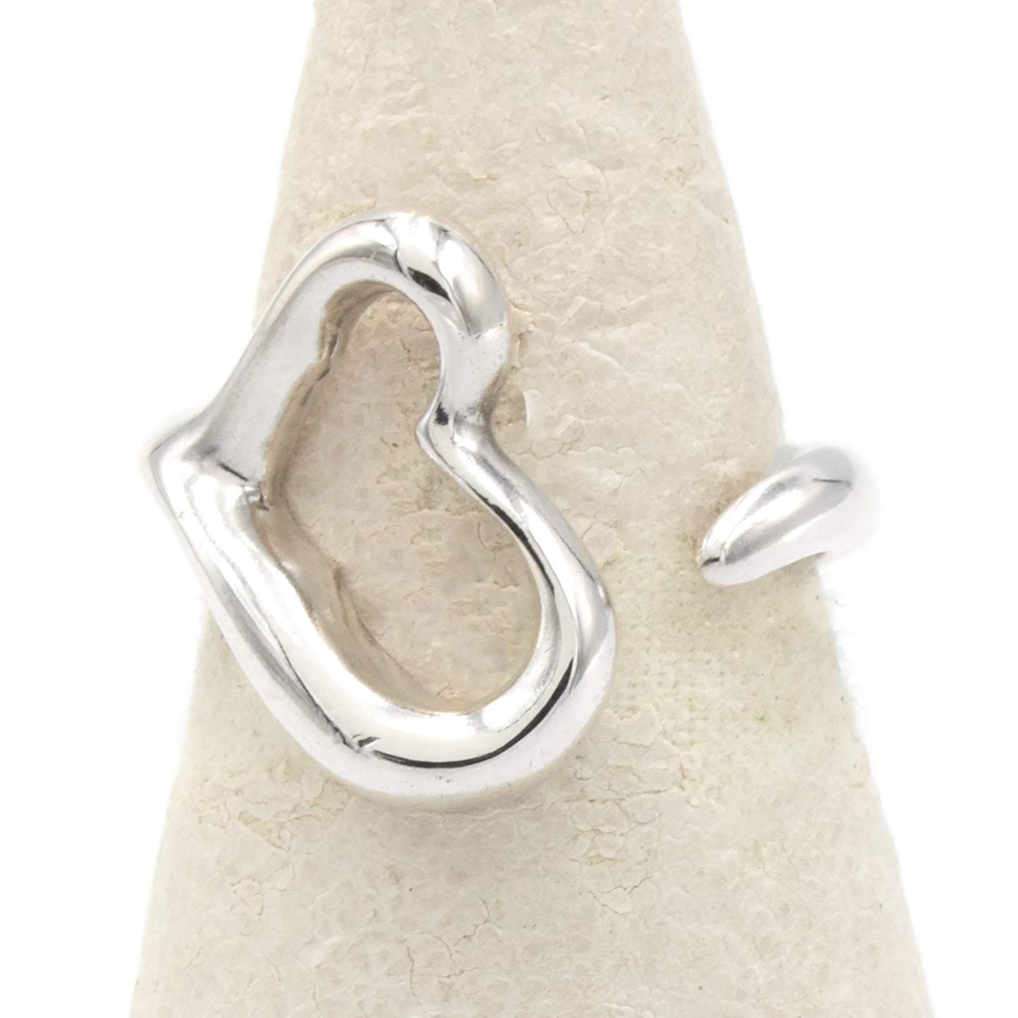 Tiffany & Co Open Heart ring SIZE 49