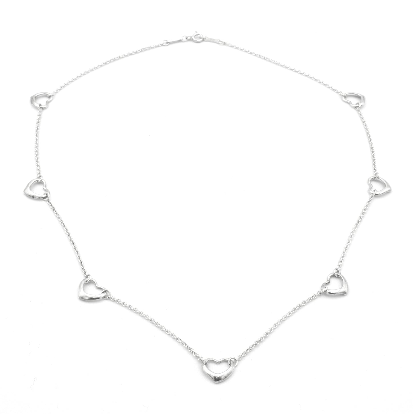 Tiffany & Co Open Heart 7x necklace