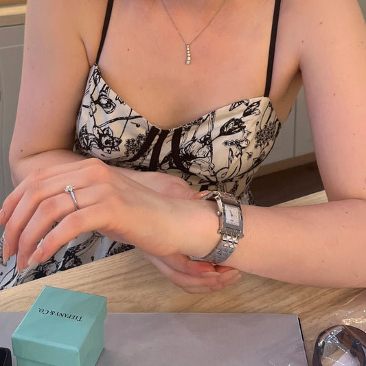 Hermès Heure H HH1.210 diamonds watch