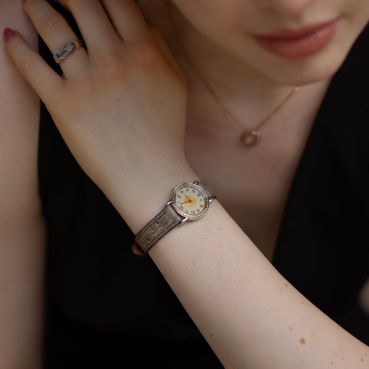 Hermès Sellier 24mm watch