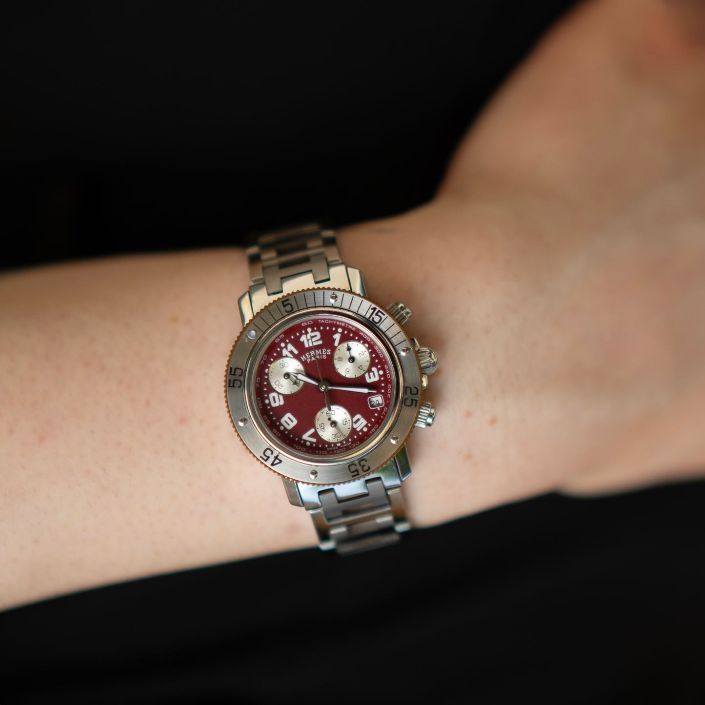Hermès Clipper Chrono CL2.310 watch
