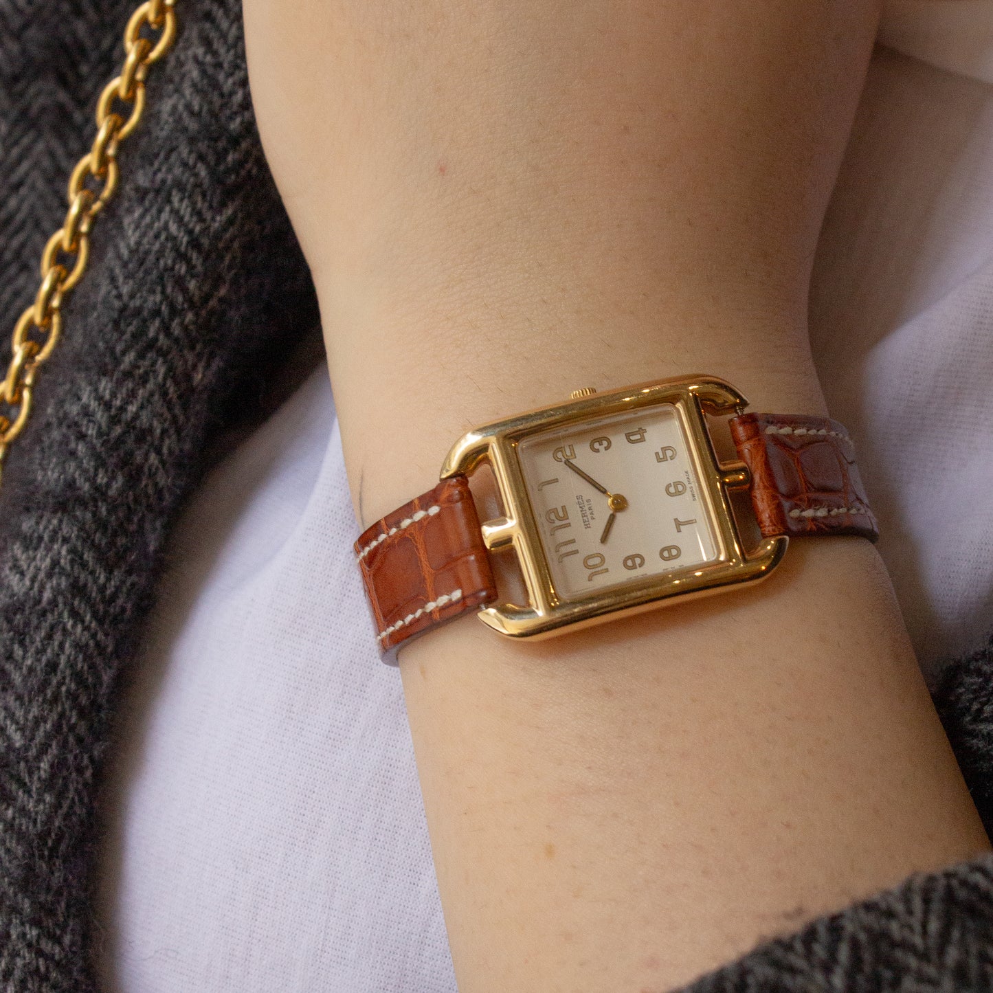 Hermès Cape Cod 18K watch