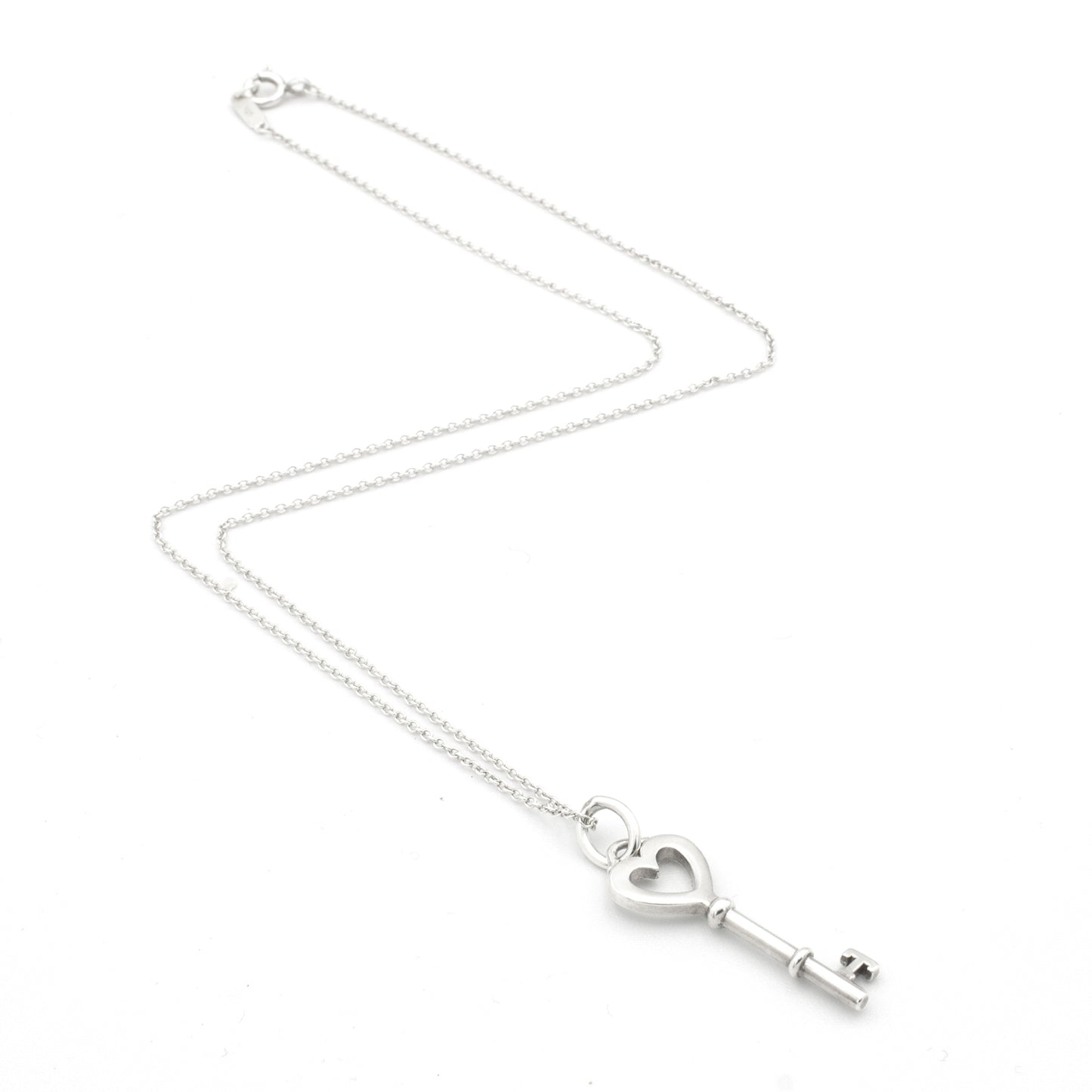 Tiffany & Co Key Heart necklace