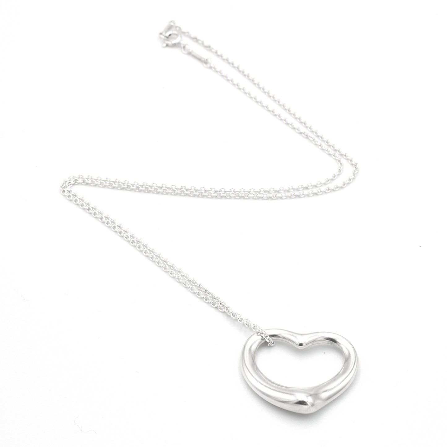 Tiffany & Co Open Heart 27mm necklace