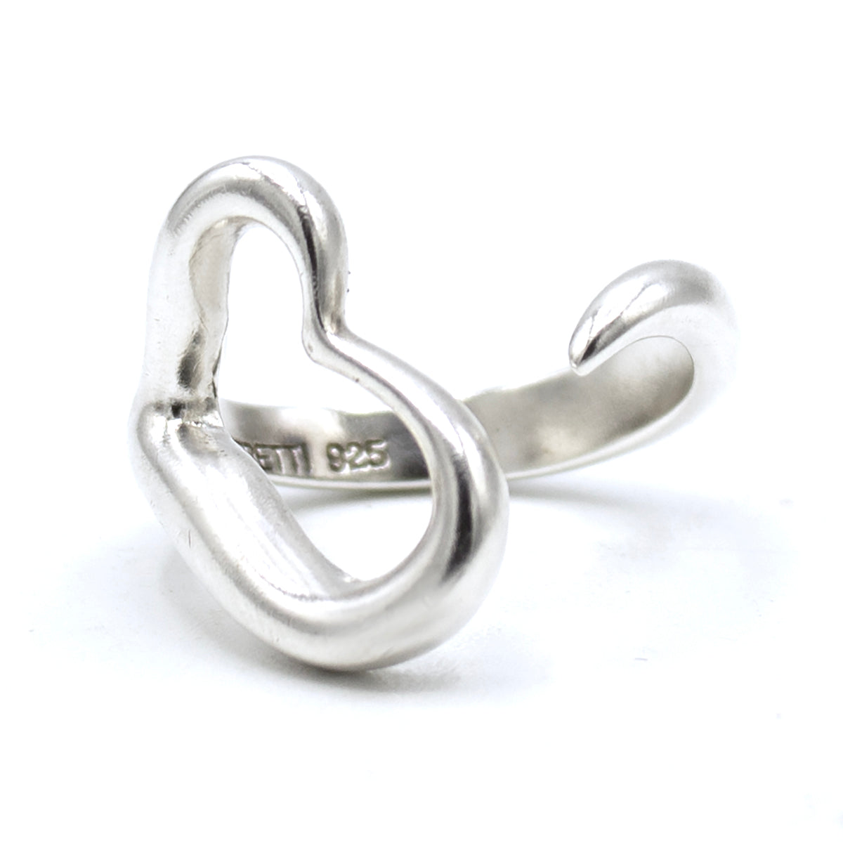 Tiffany & Co Open Heart ring SIZE 53,5