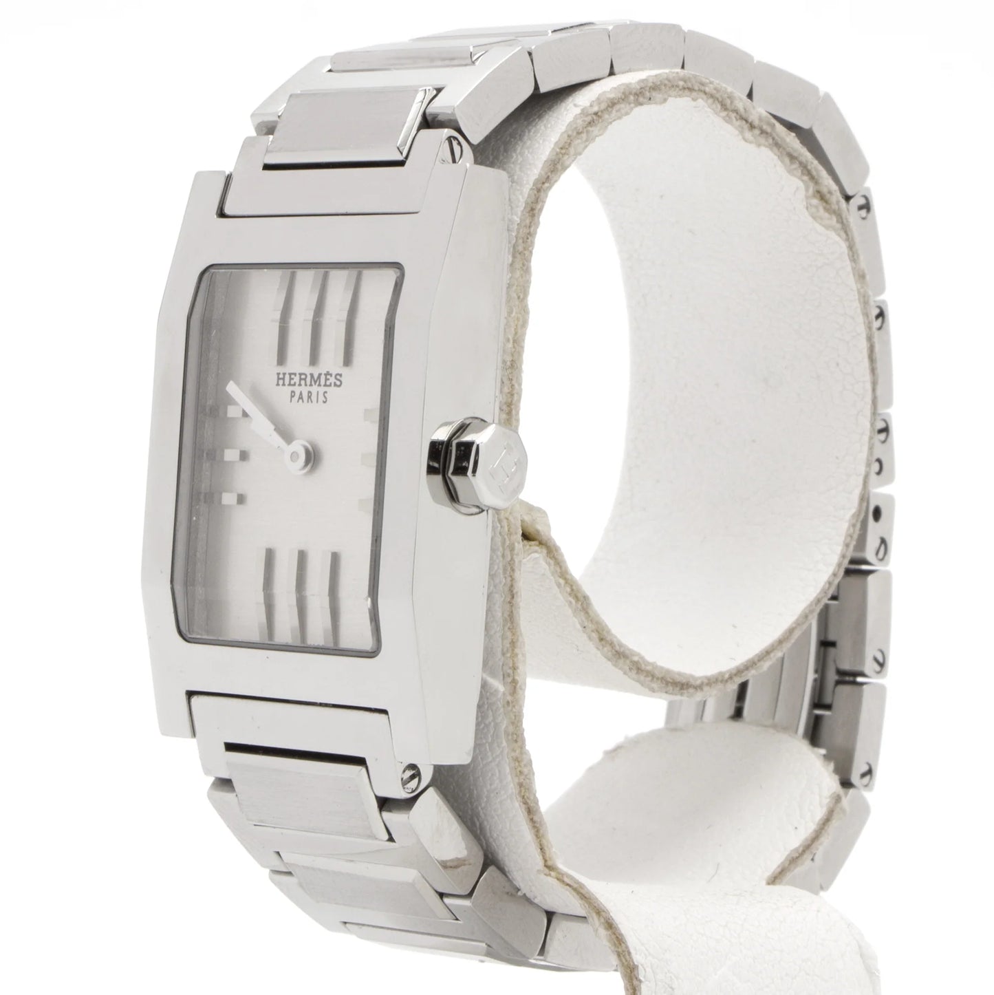 Hermès Tandem TA1.210 steel watch