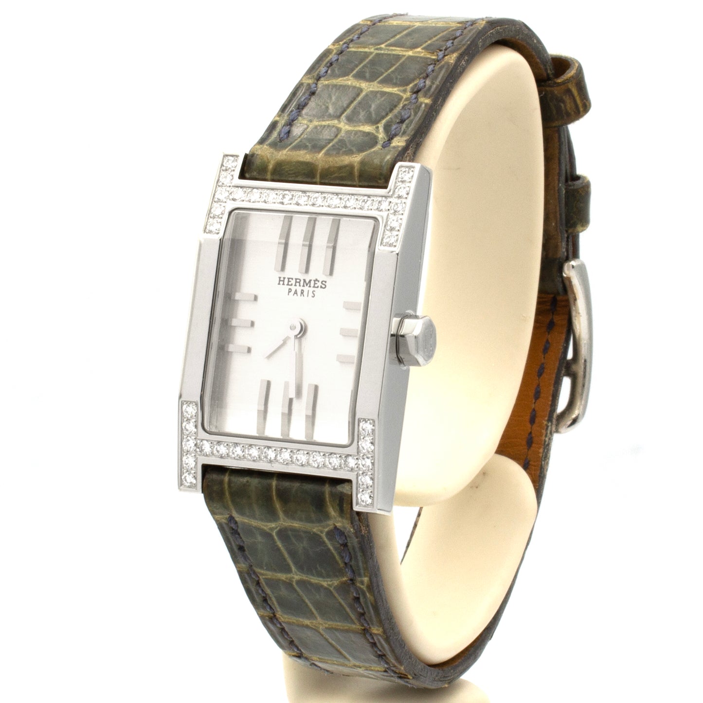 Hermès Tandem TA1.230 diamonds watch