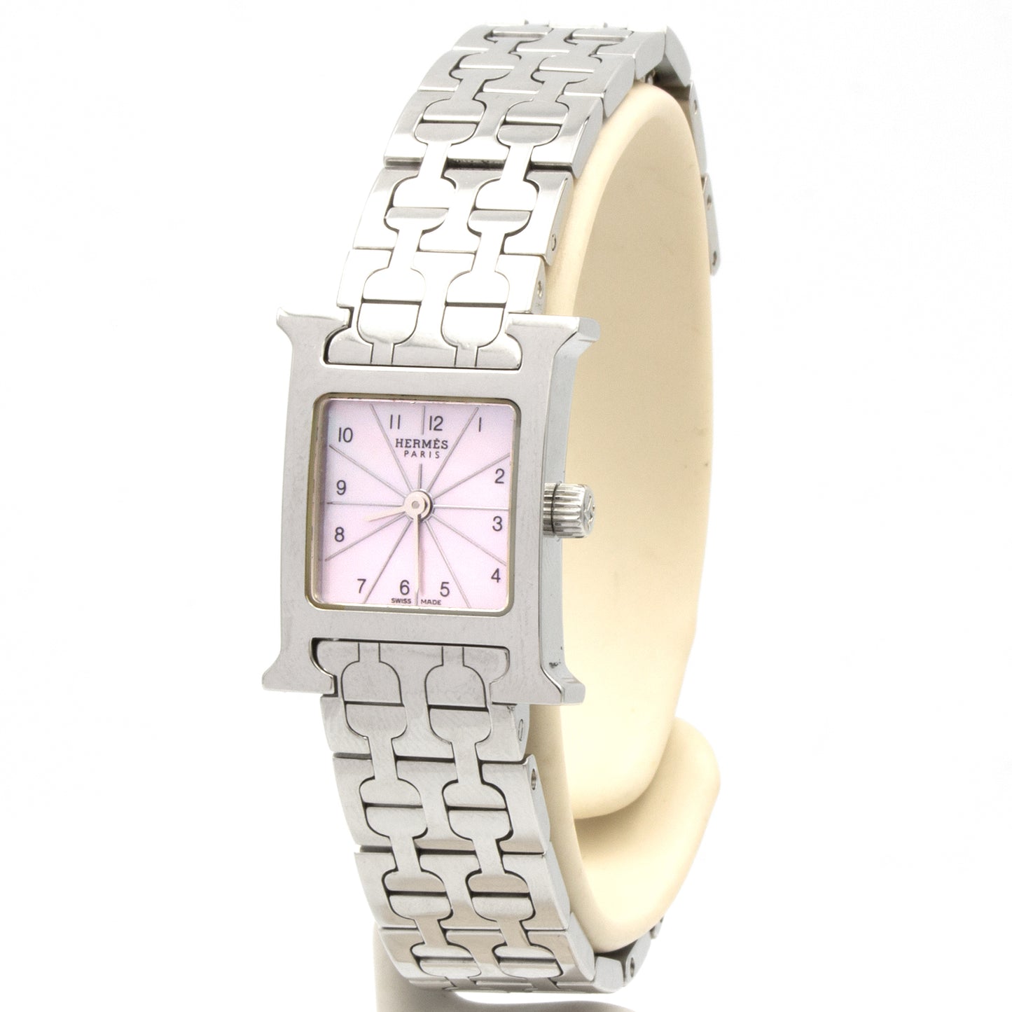 Hermès Heure H Mini HH1.110 diamonds watch