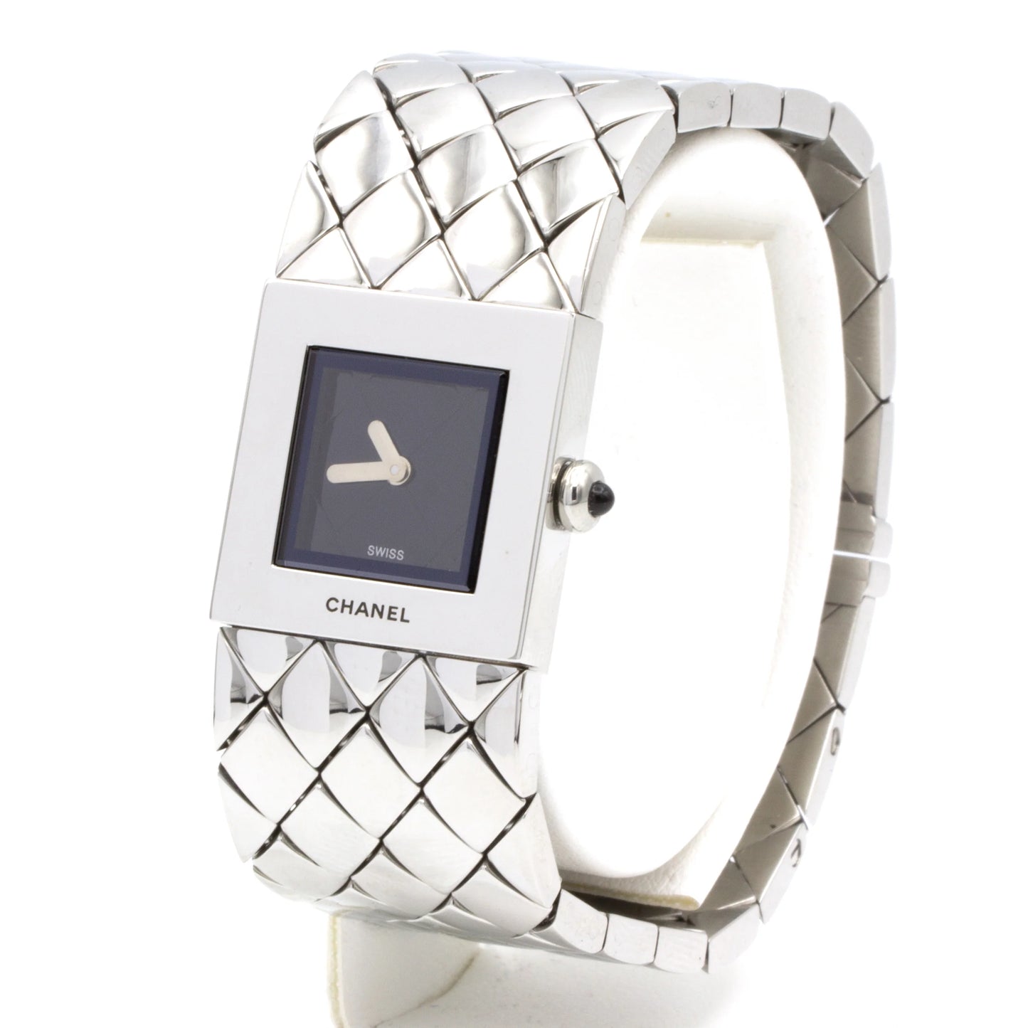 Chanel Matelassée watch steel