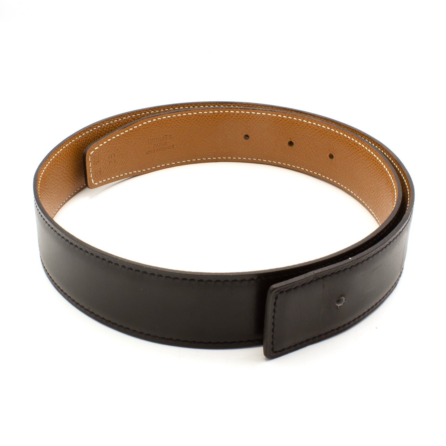 Hermès Black Leather belt