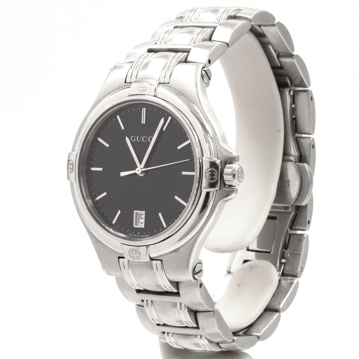 Gucci 9040M steel watch