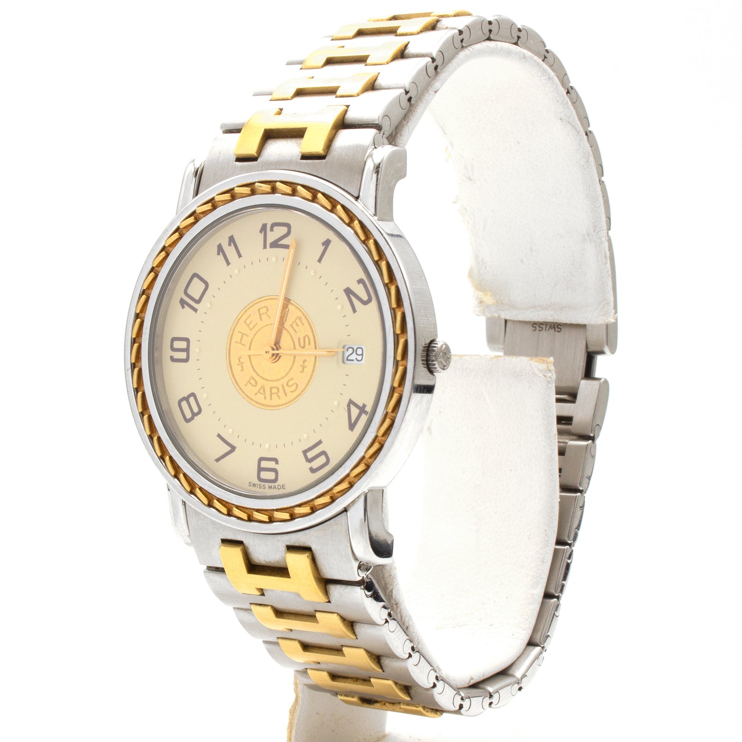 Hermès Sellier 34mm watch
